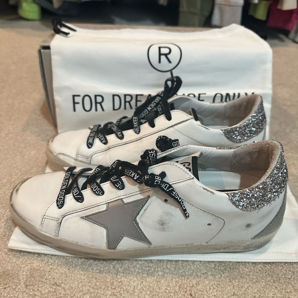 Golden goose superstar size 38 like new